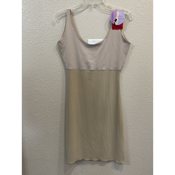 NWT Spanx Shapewear Hide&Sleek "Hide and Sleek" size L Nude - Picture 1 of 3